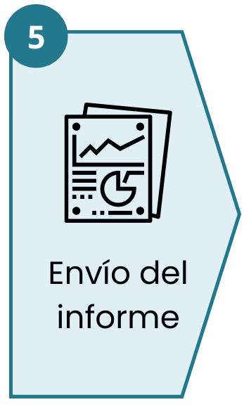 Envío del Informe